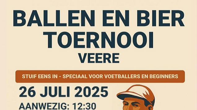 Ballen en bier toernooi 26 juli 2025