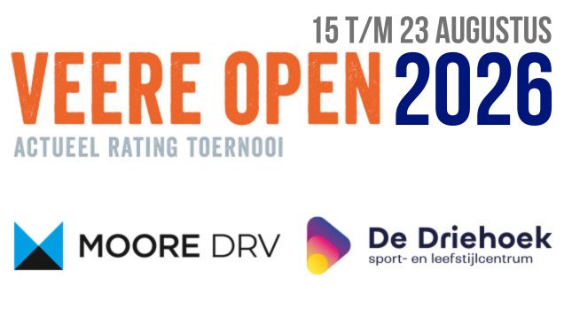Veere Open 2026 15 t/m 23 augustus